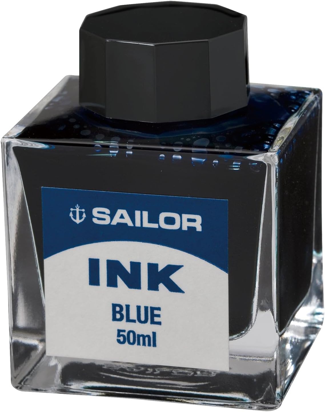 Detalle de セーラー万年筆 13-1007-220 染料ボトルインク ブラック 50ml