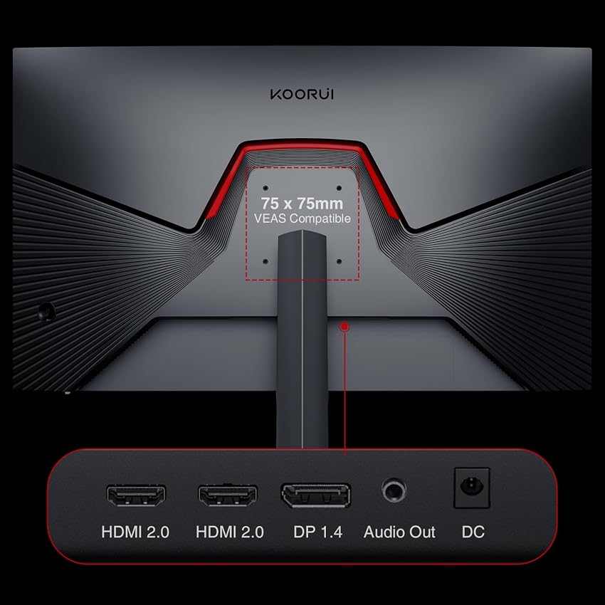 Thumbnail 5 de KOORUI Monitor 27" FHD 240 Hz para gaming