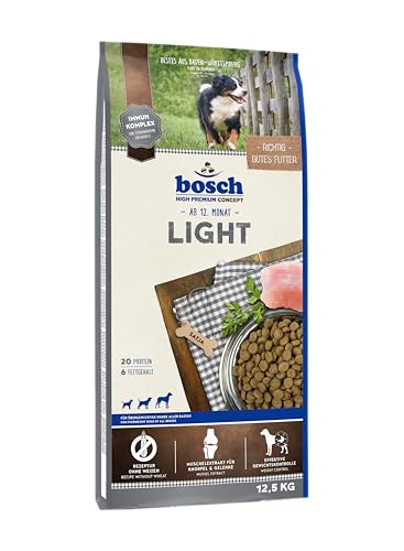 Detalle de Bosch HPC Light – Hundetrockenfutter zur Gewichtskontrolle, 12,5 kg