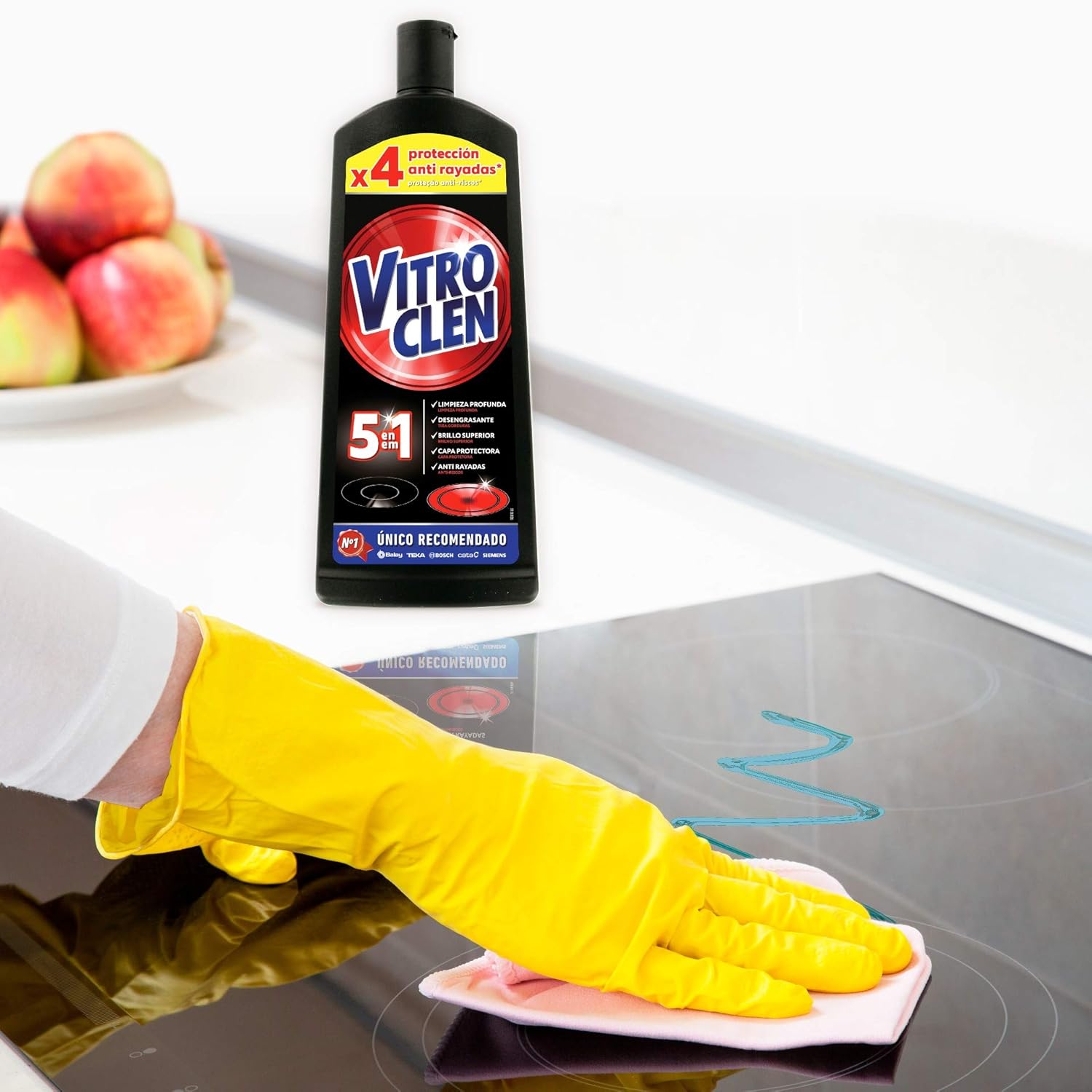 Thumbnail 3 de Vitroclen Crema para Placas de Vitrocerámica 900 ml🧼