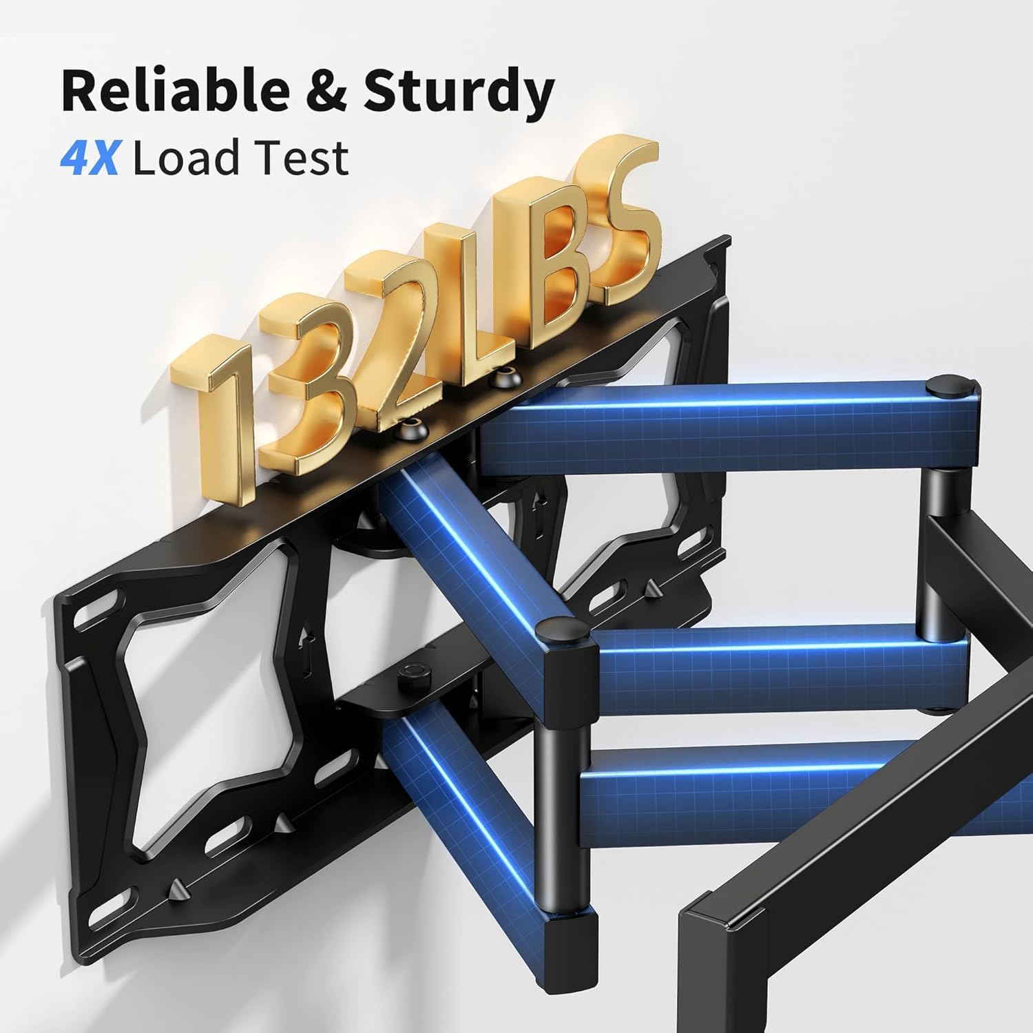 Thumbnail 2 de XINLEI Full Motion TV Wall Mount MA02A for 37–86" TVs up to 60kg