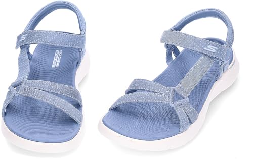 Thumbnail 6 de Skechers Women's On-The-Go Flex Sublime Trainers - Blue, UK 5