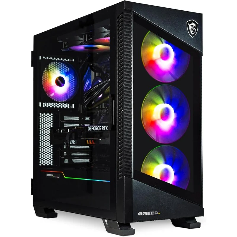 Detalle de GREED MK5 Power i7-13700F 32 GB 1 TB SSD RTX 5070 Ti