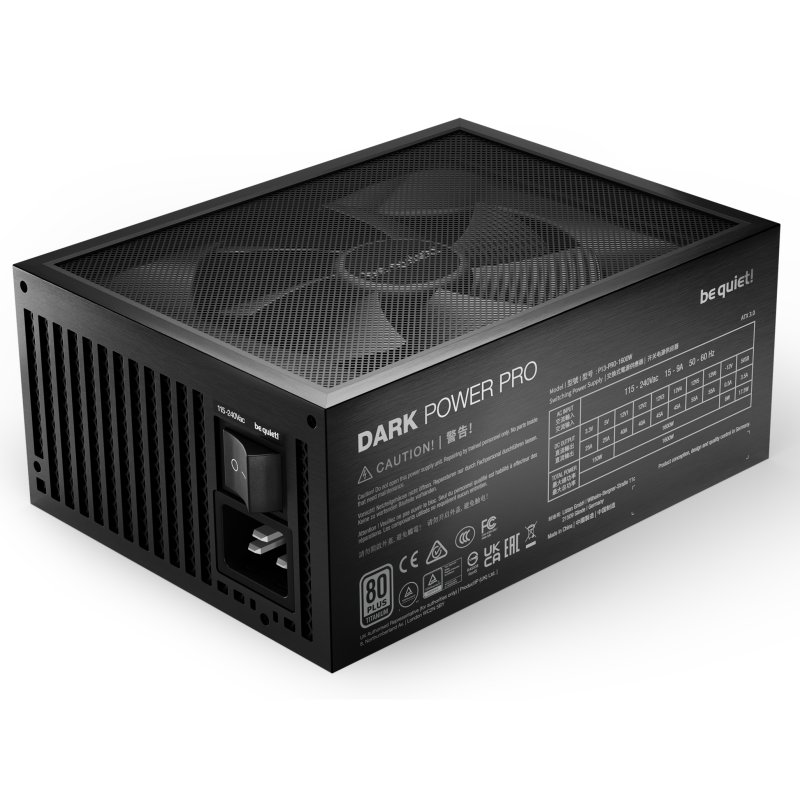 Thumbnail 3 de Be Quiet! Dark Power Pro 13 1600W 80 Plus Titanium