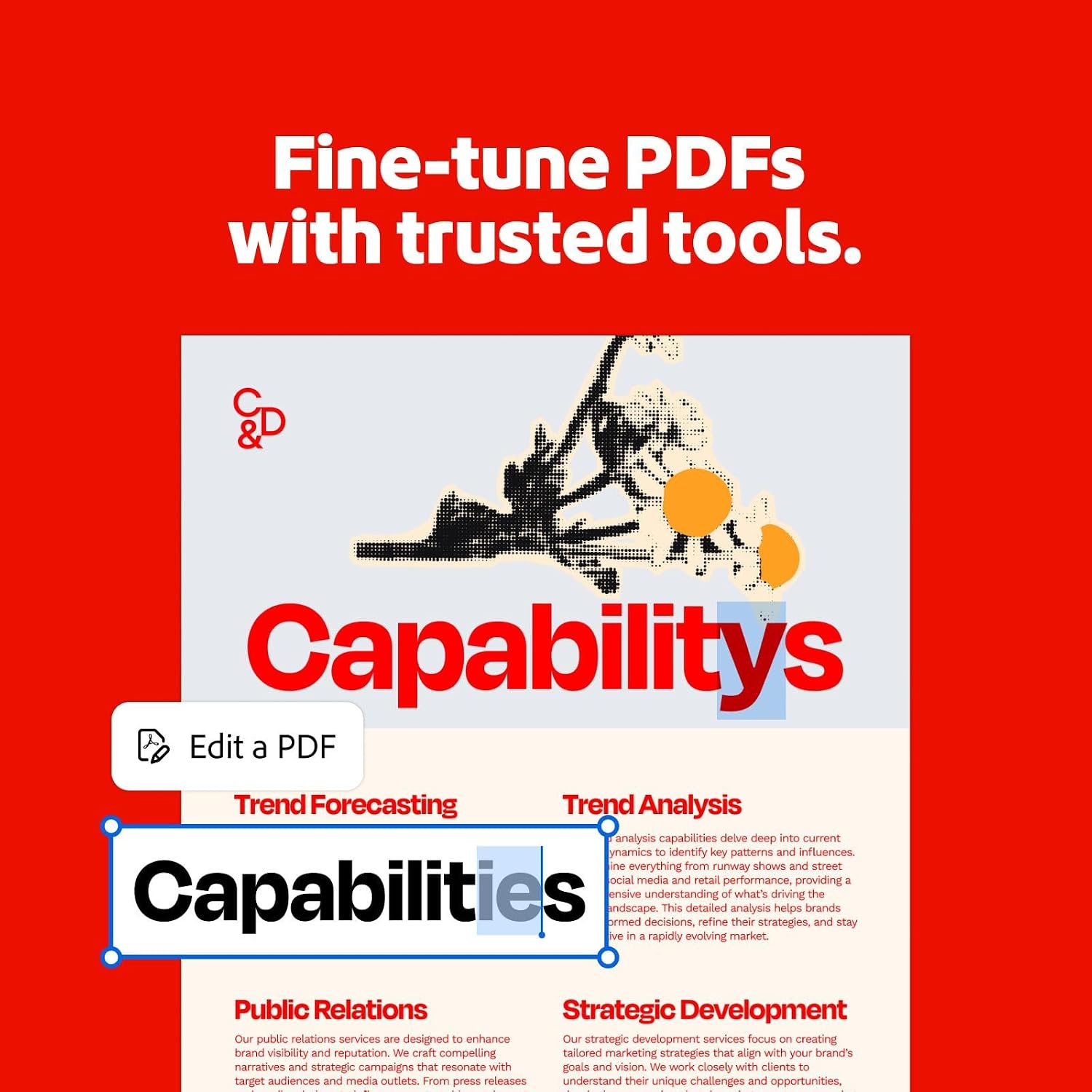 Detalle 1 de Adobe Acrobat Studio: 12-Month PDF Software with AI Insights