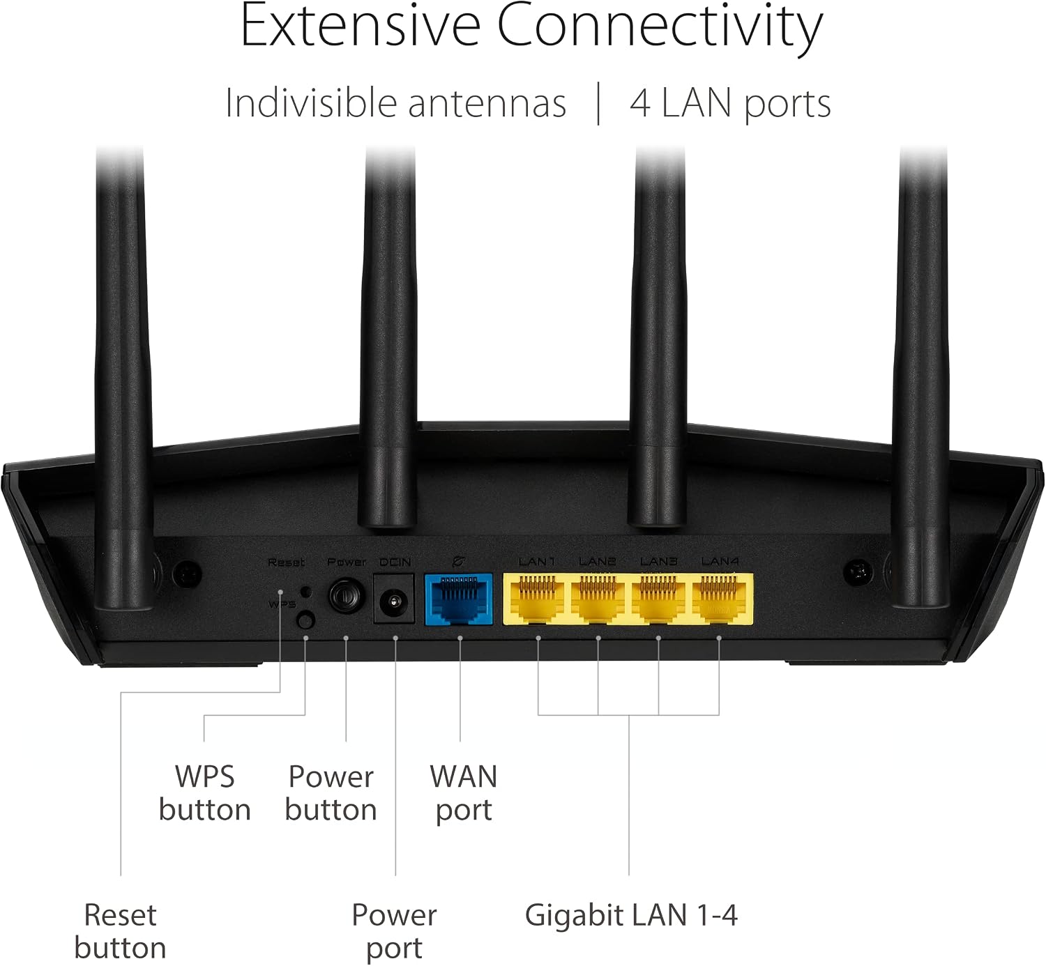 Thumbnail 5 de ASUS RT-AX1800S WiFi 6 Router