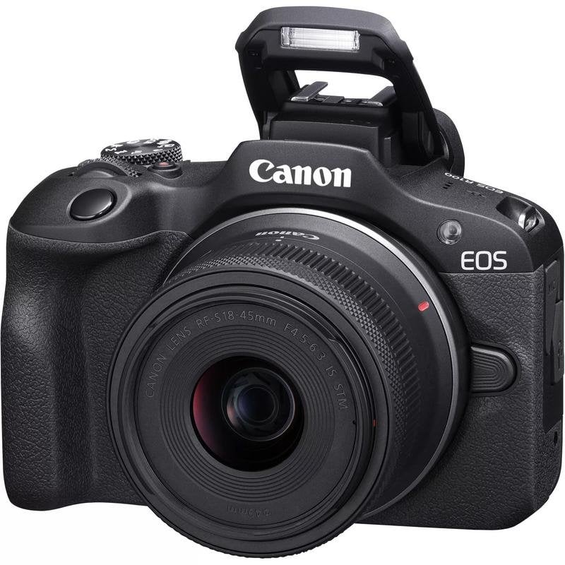 Thumbnail 3 de Canon EOS R100 24.1MP con objetivo RF-S 18-45mm f/4.5-6.3 IS STM Kit, negro