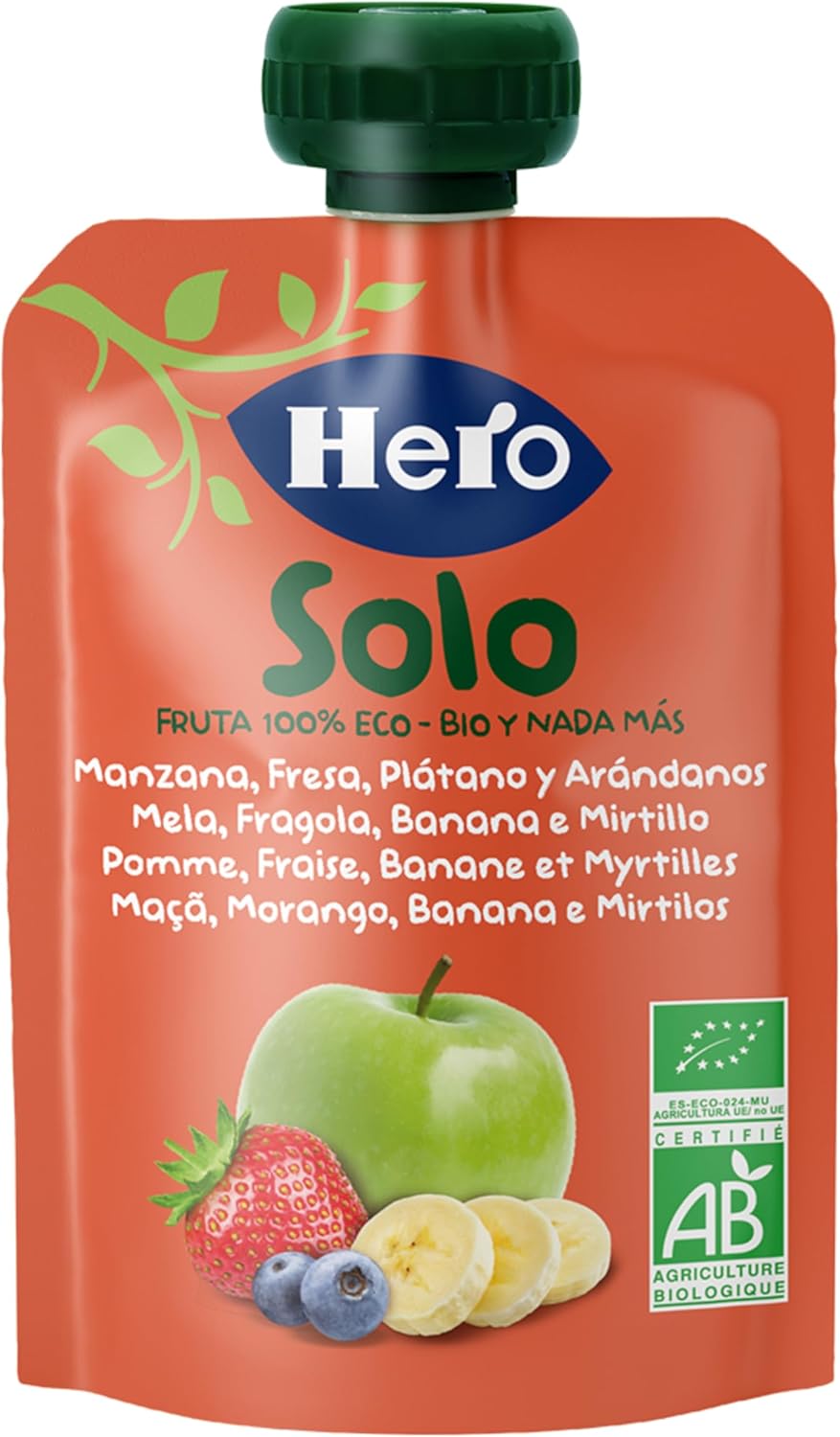 Thumbnail 1 de Hero Solo - Bolsitas Ecológicas de Fruta 🍏 Sin Aditivos