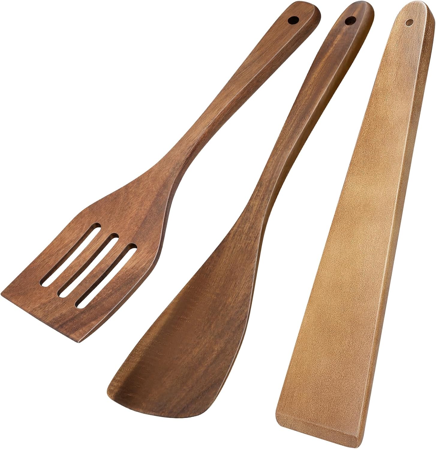 Detalle de MORGLES Wooden Spatula Set, Acacia Wood