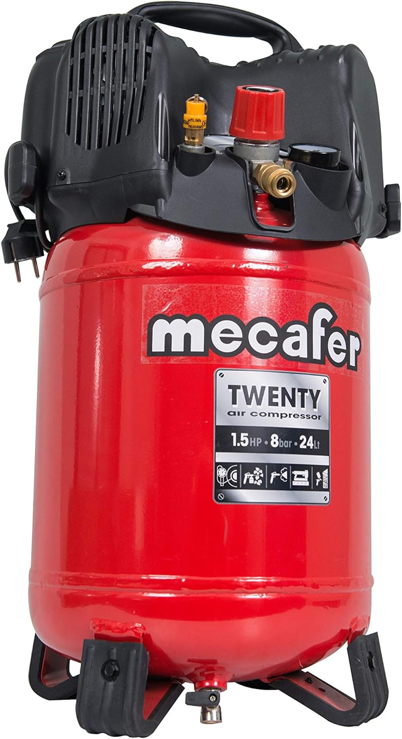 Thumbnail 1 de Mecafer Compresseur 24l 1,5hp Twenty : compact et polyvalent