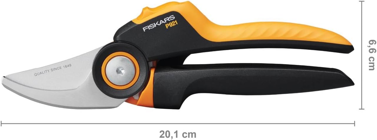 Thumbnail 5 de Fiskars X-series PowerGear Bypass-Gartenschere M P921 – Rollgriff, Antihaftbeschichtung, Ø 2,4 cm
