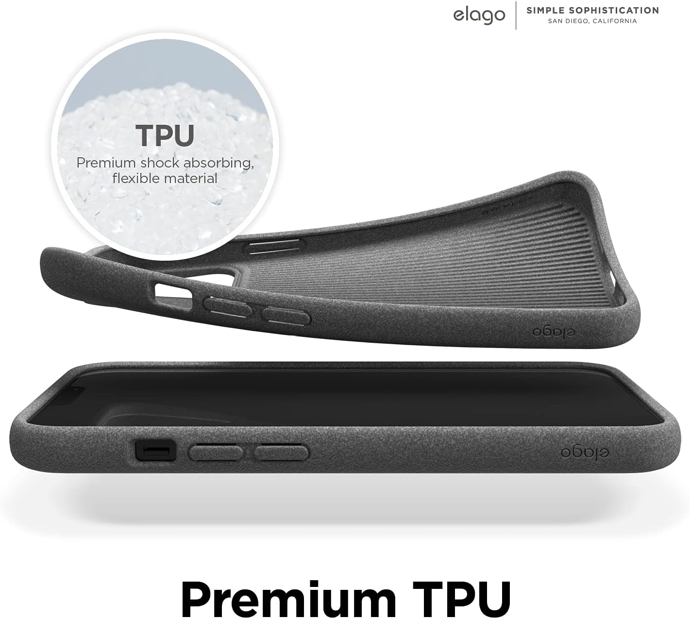 Thumbnail 4 de elago Coque Galet iPhone 13 Pro Étui TPU ergonomique