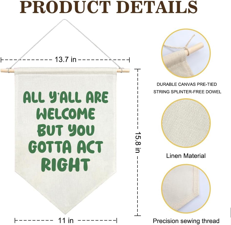 Detalle de AGMDESIGN Canvas Pennant Flag
