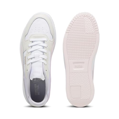 Detalle de PUMA Women Carina Street: Scarpe da ginnastica bianche con dettagli Frosty Pink per taglia 37 EU