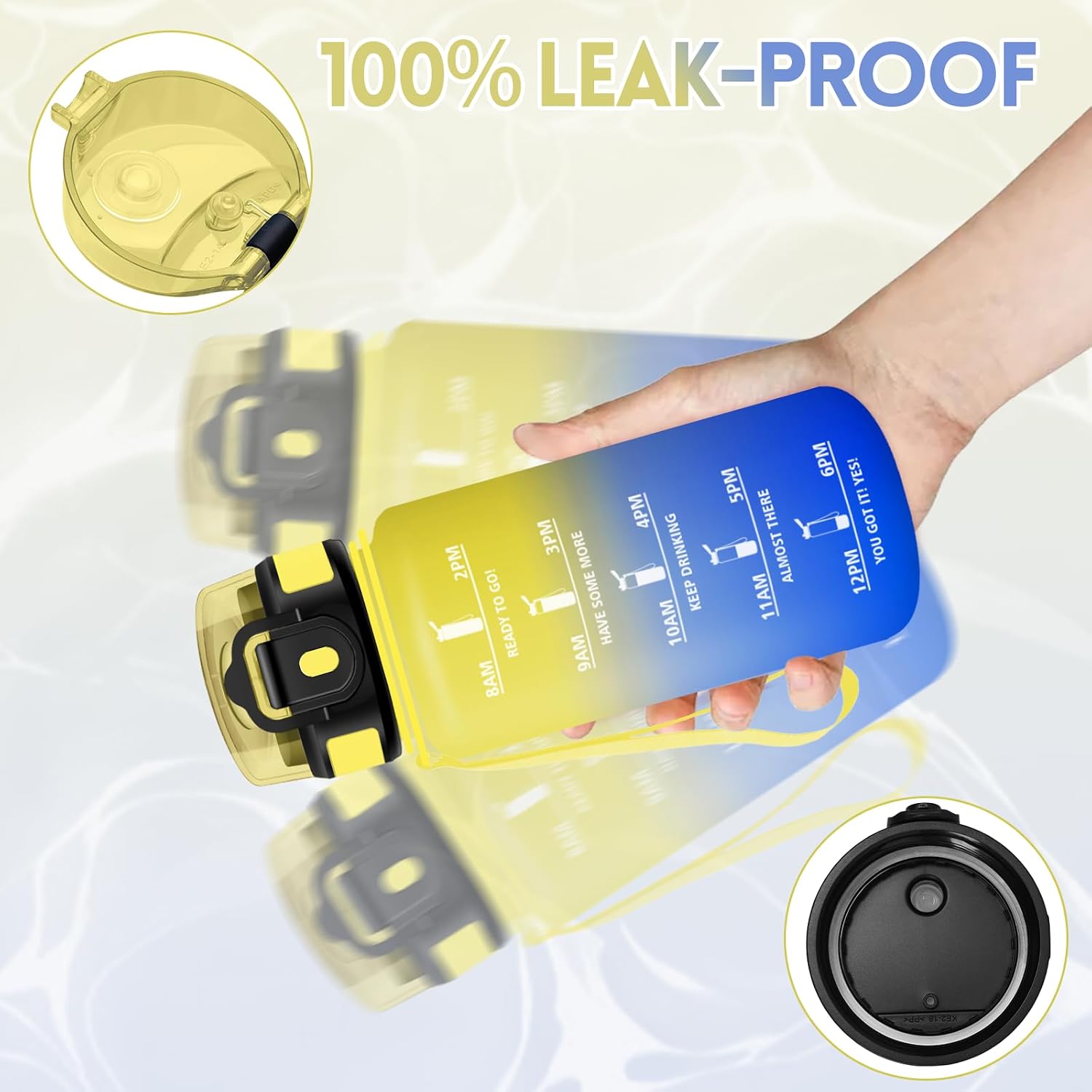 Detalle 2 de Motswedi Gourde Sport 500ml anti‑fuite