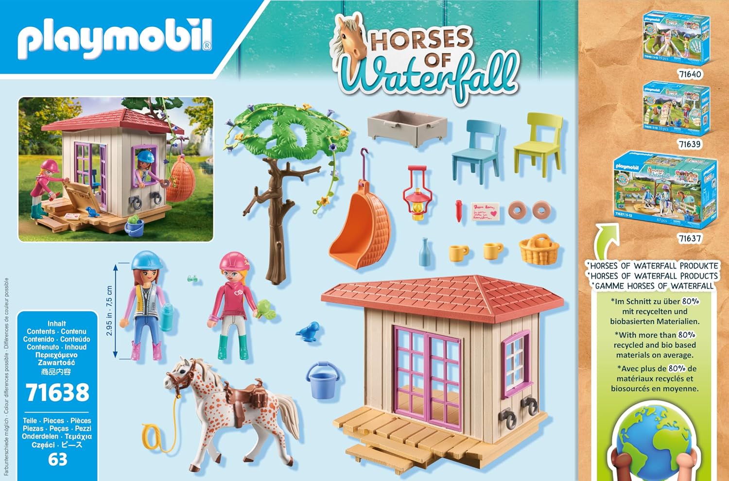 Thumbnail 6 de PLAYMOBIL horse clubhouse toy