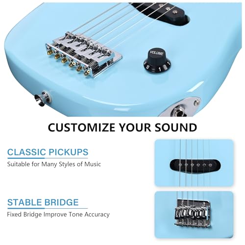 Thumbnail 3 de WINZZ EGM100 30-inch kids electric guitar 🎸