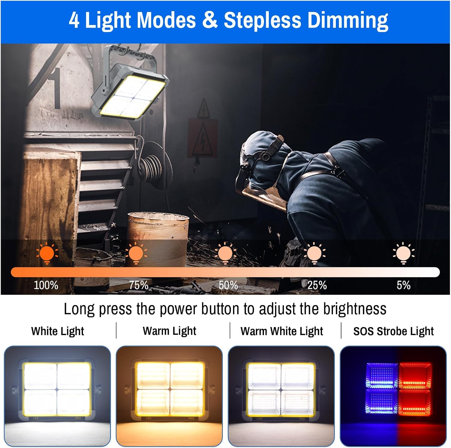 Thumbnail 1 de ERAY 150W LED Work Light 📷