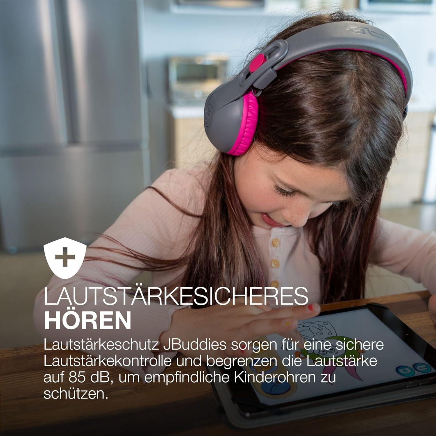 Thumbnail 1 de JLab JBuddies Studio 2 Kinder-Kopfhörer (Bluetooth, Lautstärke begrenzt bis 95 dB, Mikrofon)