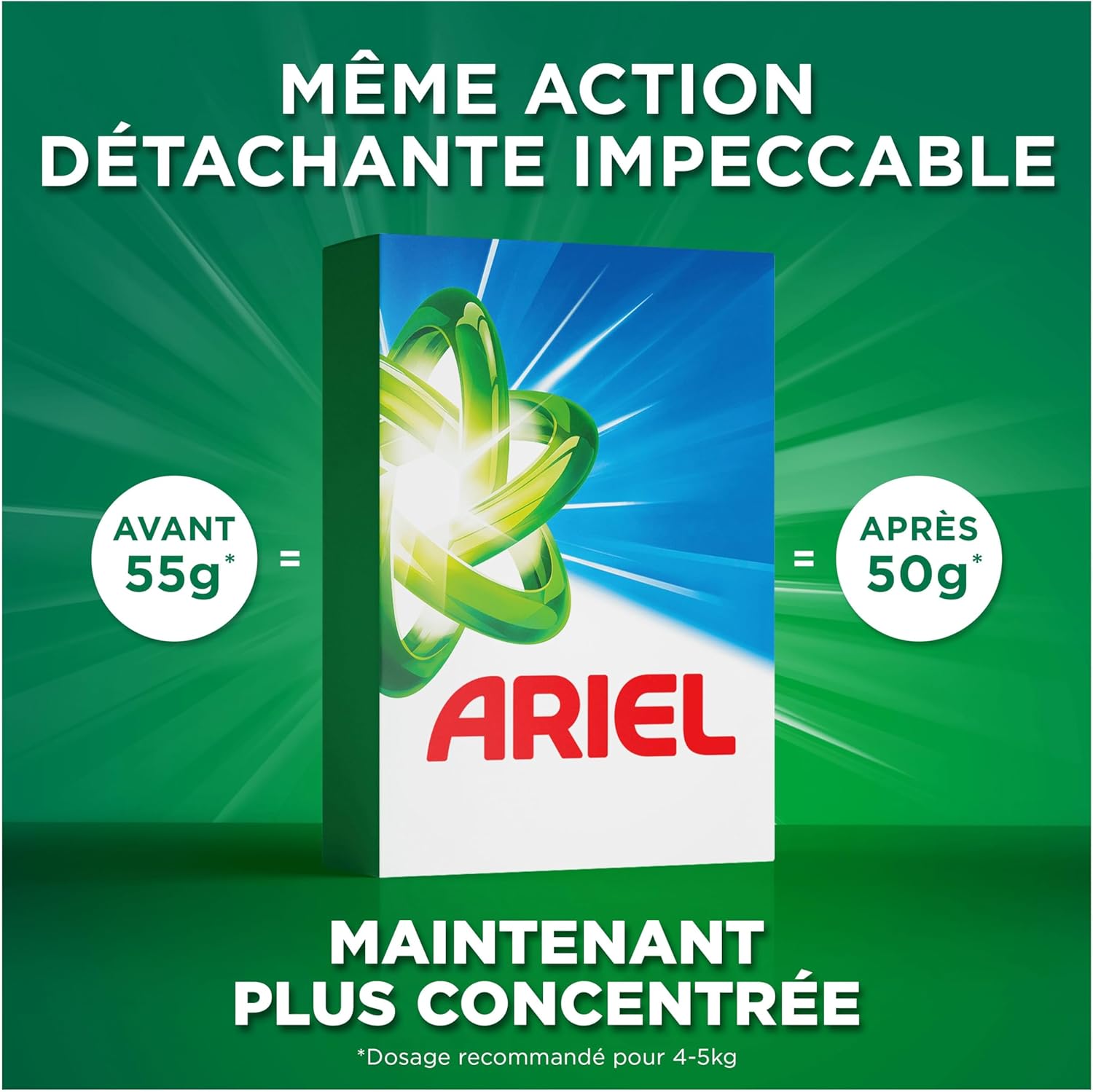 Thumbnail 6 de Ariel Alpine - Lessive en Poudre, 65 Lavages (3,7 kg) avec Dissolution Rapide et Action Détachante