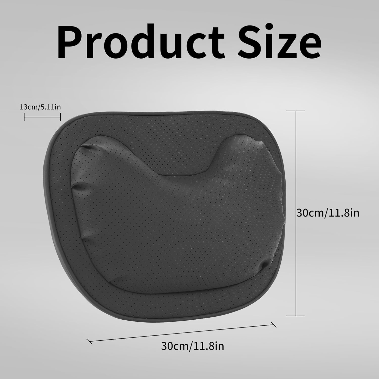 Thumbnail 5 de Dapucarin Car Neck Pillow [No More Pressure] – Premium Leather Headrest for Driving, Office & Gaming