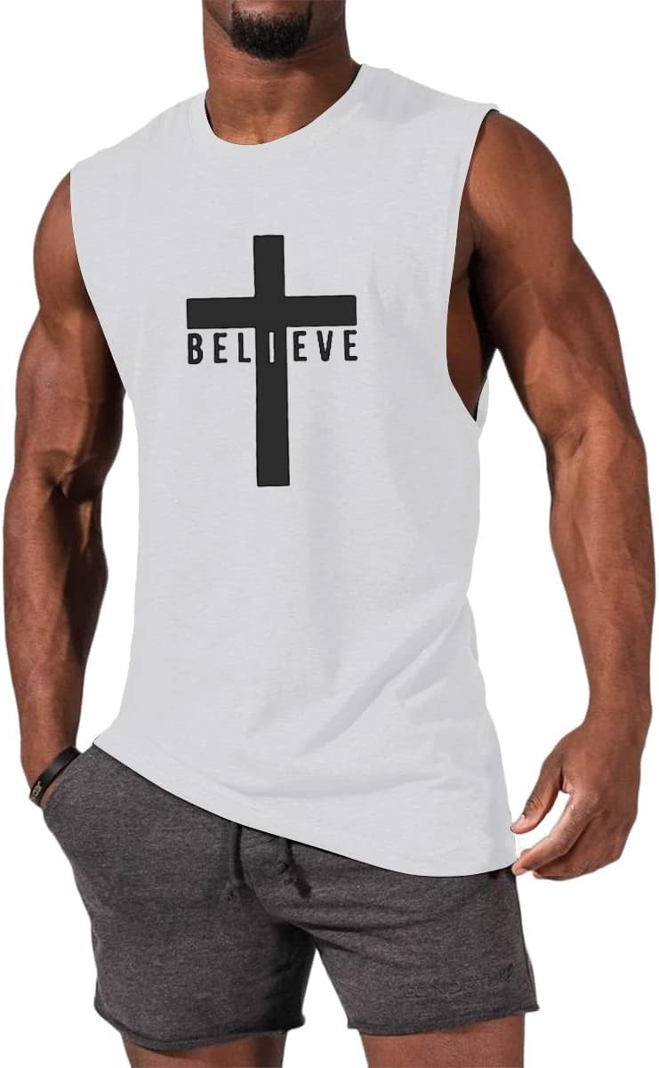 Detalle de iudam Tank Top Herren Baumwolle Muskelshirt