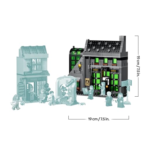 Thumbnail 8 de LEGO Harry Potter Zaubererläden in der Winkelgasse 76471 – magische Einkaufstouren mit Borgin & Burkes und Potages Kesselladen