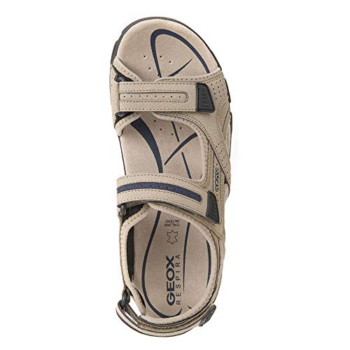 Thumbnail 3 de Geox Uomo Sandal Strada D – Sandalias para hombre, Multicolor (Sand/Navy), 46 EU
