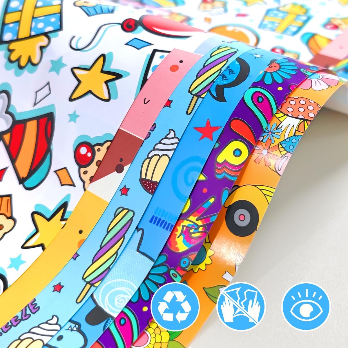 Thumbnail 4 de Kinder-Geschenkpapier Set 70 x 50 cm