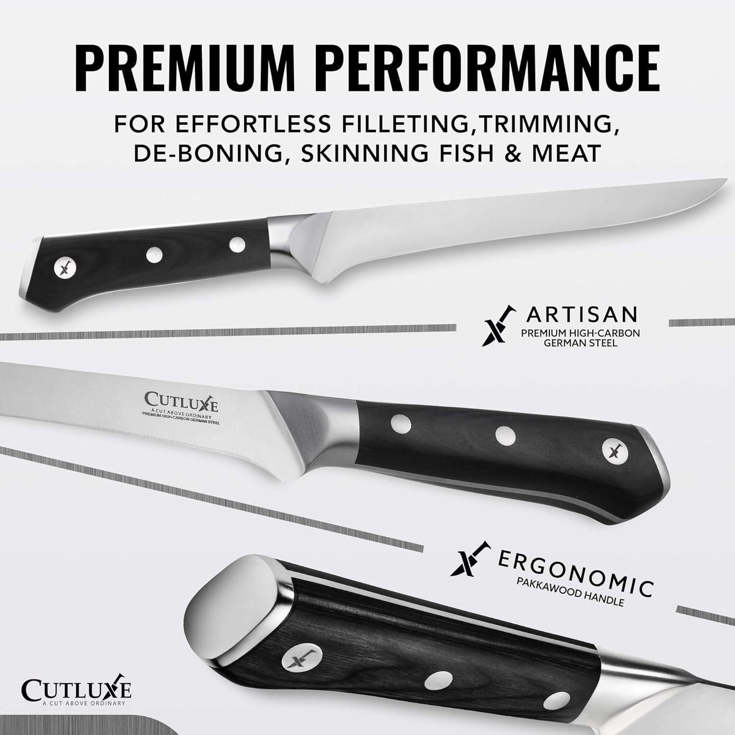 Detalle de Cutluxe Boning Knife 6