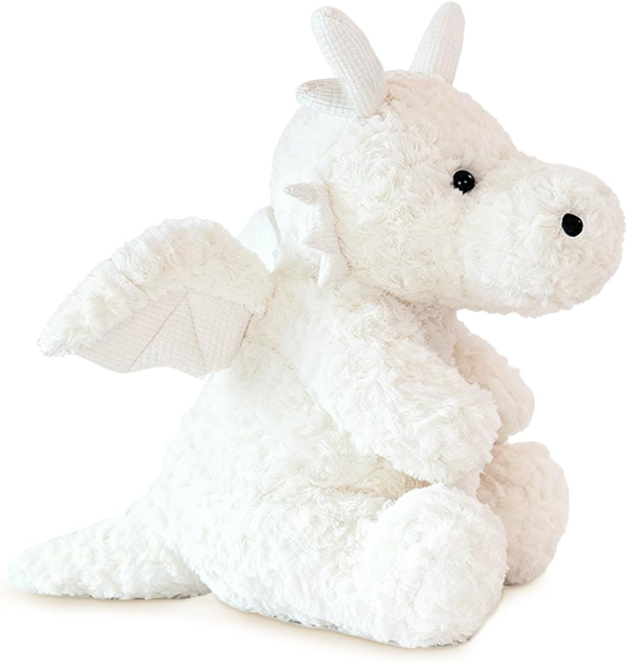 Detalle de SUSULF Little Flying Dragon Plush Toy, White, 11.81-Inch