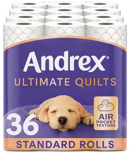 Imagen de Andrex Ultimate Quilt Toilet Roll – 36 Rolls, 3-Ply, Bulk Buy en OfertitasTOP