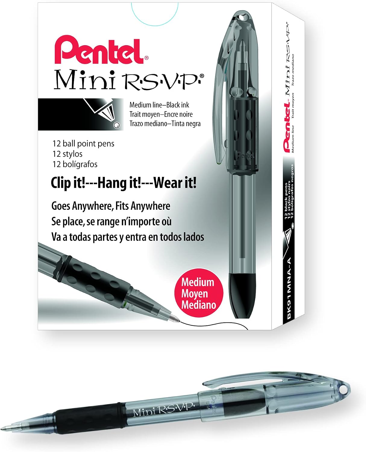 Detalle de Pentel Mini Ballpoint Pen 1.0 mm