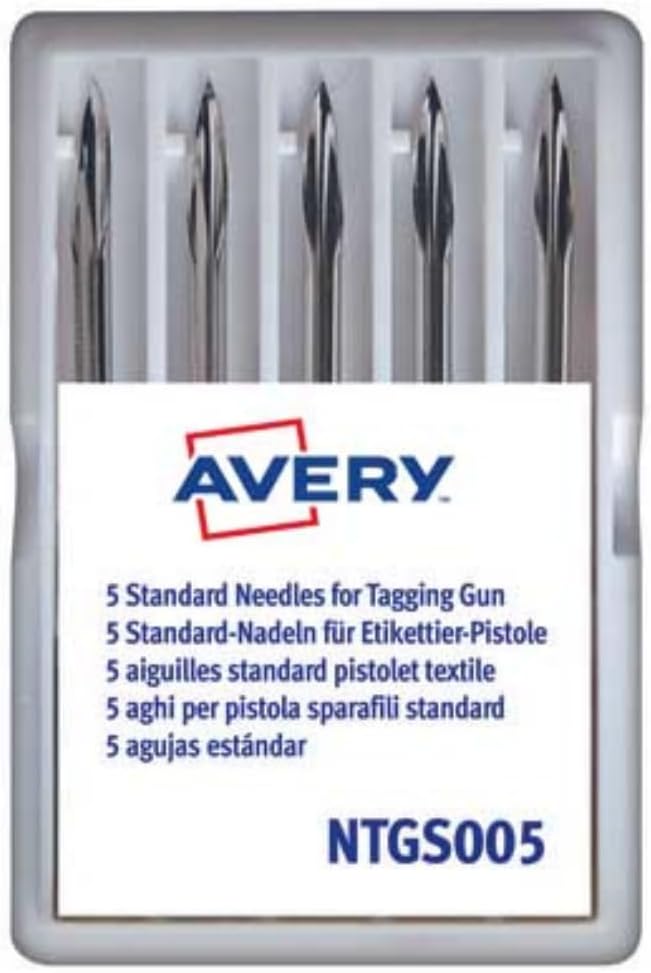 Avery NTGS005 Agujas cortas pistola etiquetas