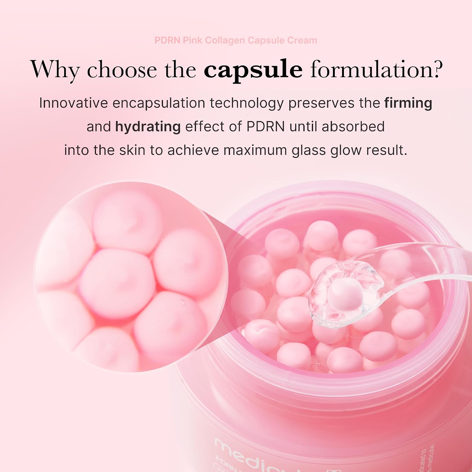 Detalle 1 de medicube Medicube PDRN Capsule Cream, Salmon DNA PDRN and Collagen Capsules