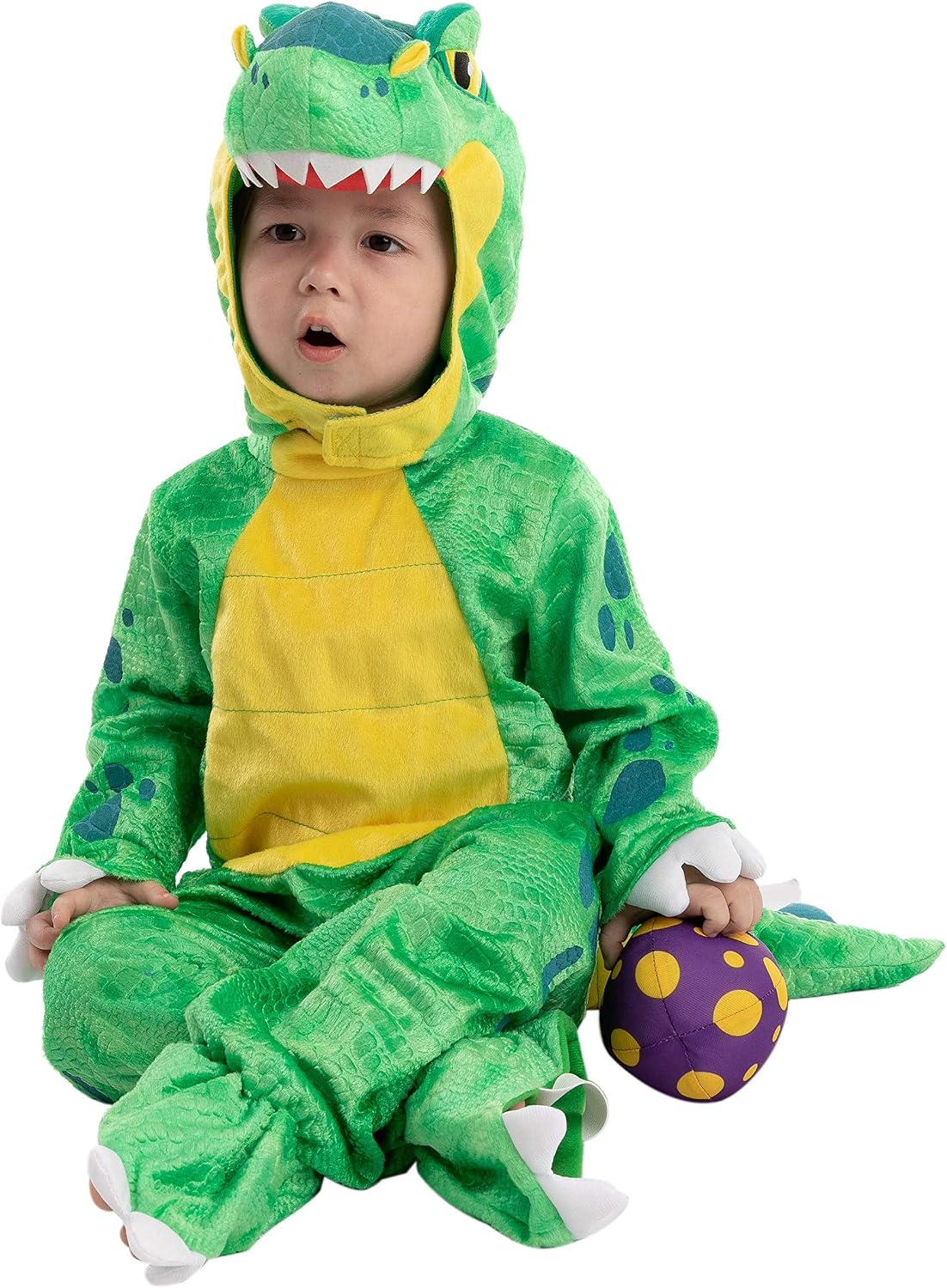 Detalle 2 de Spooktacular Creations T-Rex Kostüm 100% Polyester 🎭