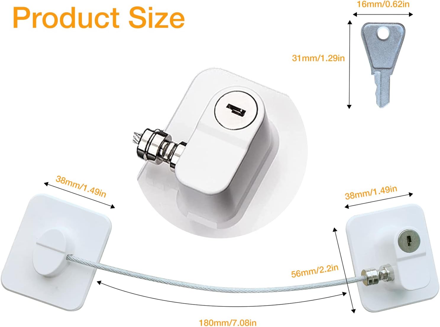 Thumbnail 4 de NewBinn Window Safety Locks 2-Pack