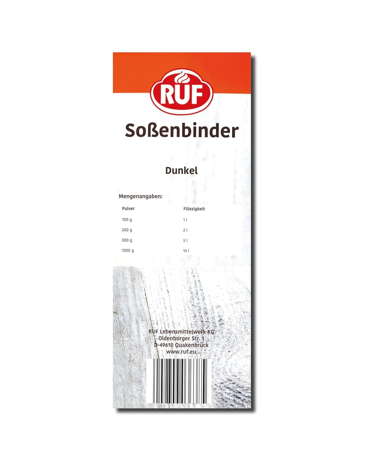 Thumbnail 1 de RUF Soßen-Binder dunkel – zum Andicken dunkler Soßen ohne Anrühren & ohne Klümpchen (1 x 1000 g)