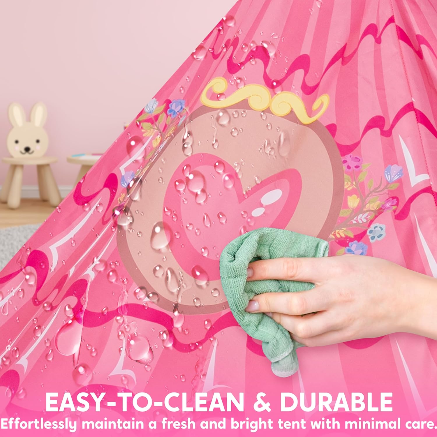 Detalle 2 de JOYIN Princess Tent Playhouse 🎪