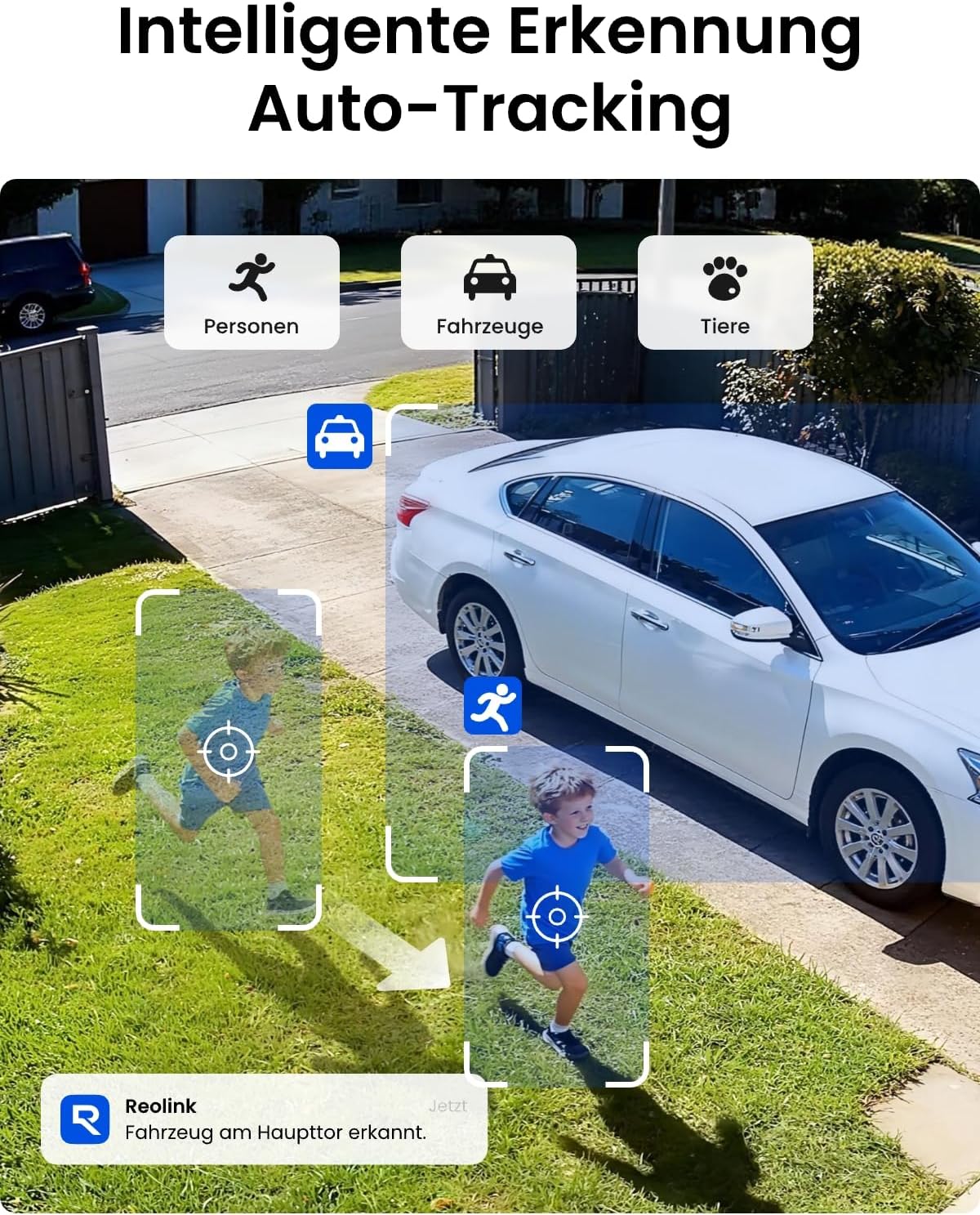 Thumbnail 3 de Reolink 5MP Kabellose PT Überwachungskamera Außen Set mit Solarakku – Auto-Tracking, KI-Erkennung & lokaler Speicher