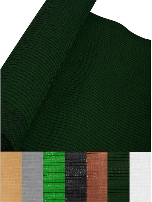 Jardin202 - Malla de Ocultación 110gr/m² 🌿 Para Sombra y Privacidad