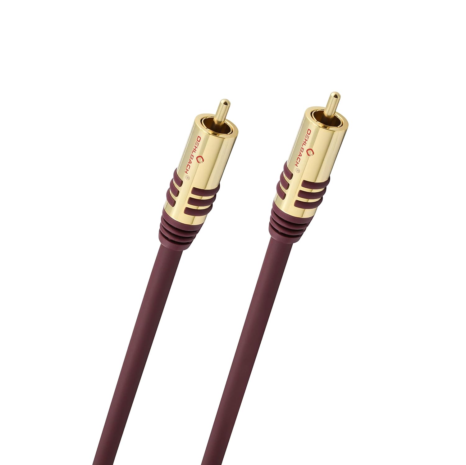 Detalle 1 de Oehlbach NF Sub – kabel RCA do subwoofera, 8 m, OFC, podwójne ekranowanie