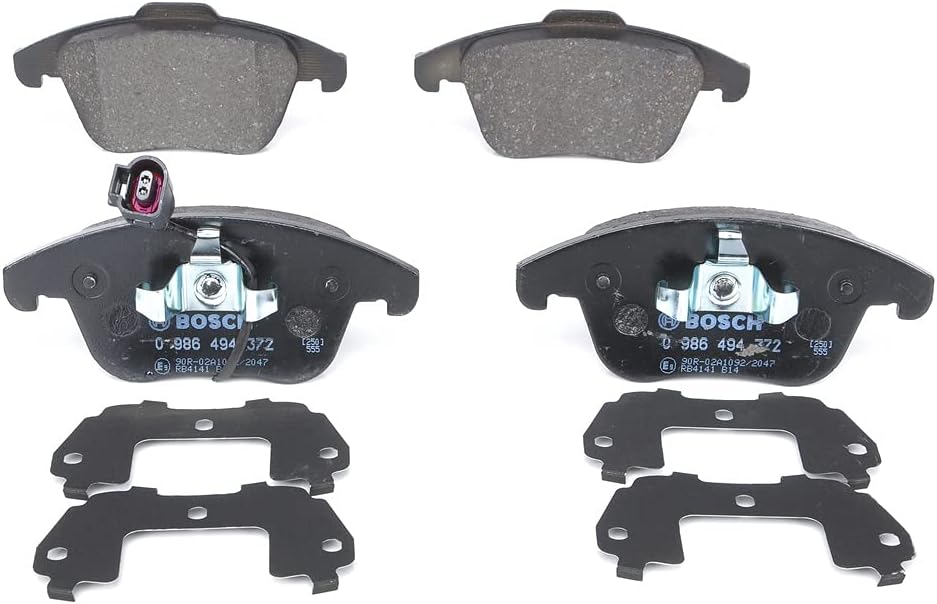 Thumbnail 1 de Bosch BP1280 – Jeu de 4 plaquettes de frein avant sans cuivre, certifiées ECE-R90