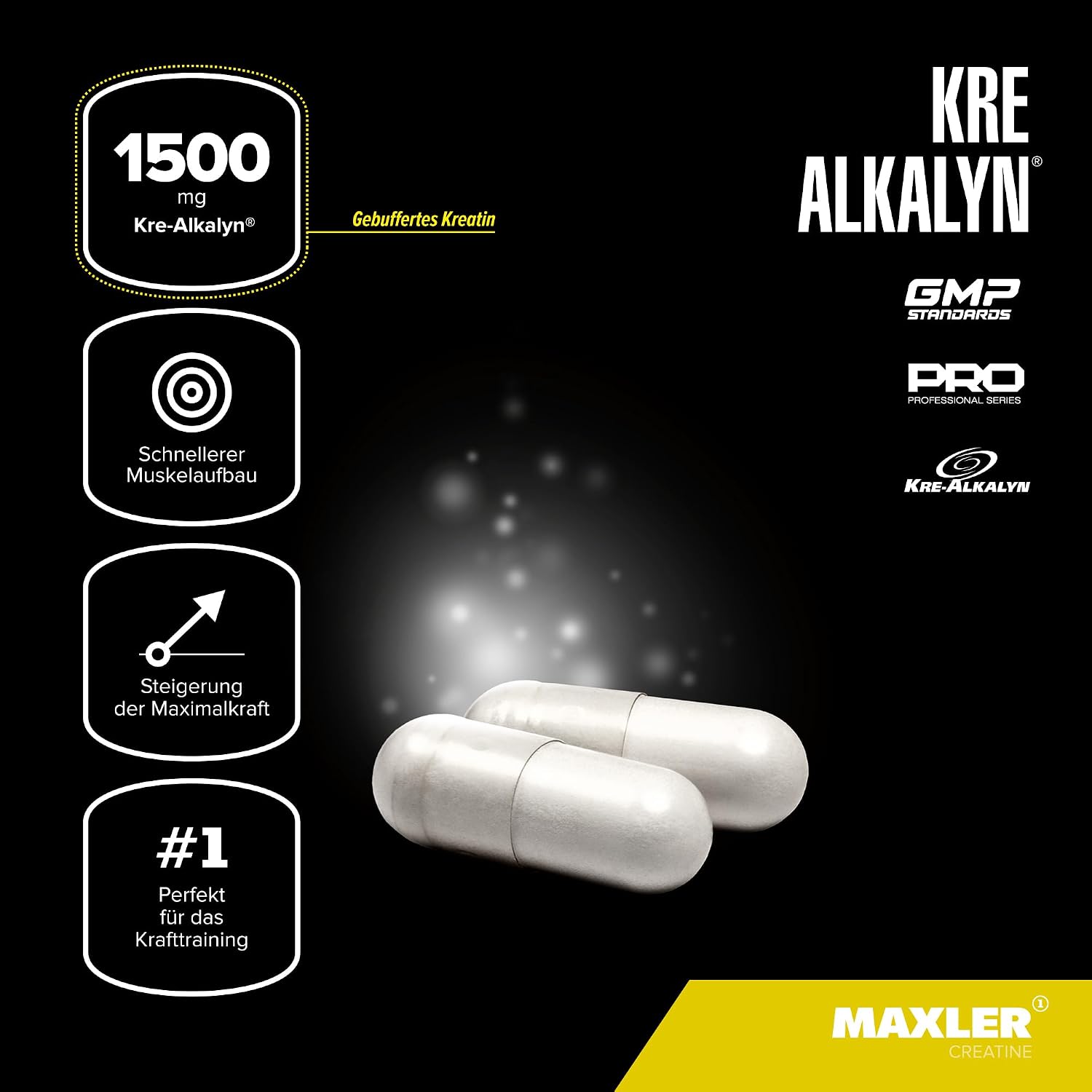 Detalle de Kre-Alkalyn Kreatin 1500 mg Kapseln