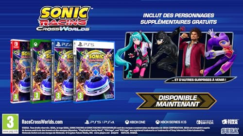 Detalle 2 de Sonic Racing: CrossWorlds (Switch)