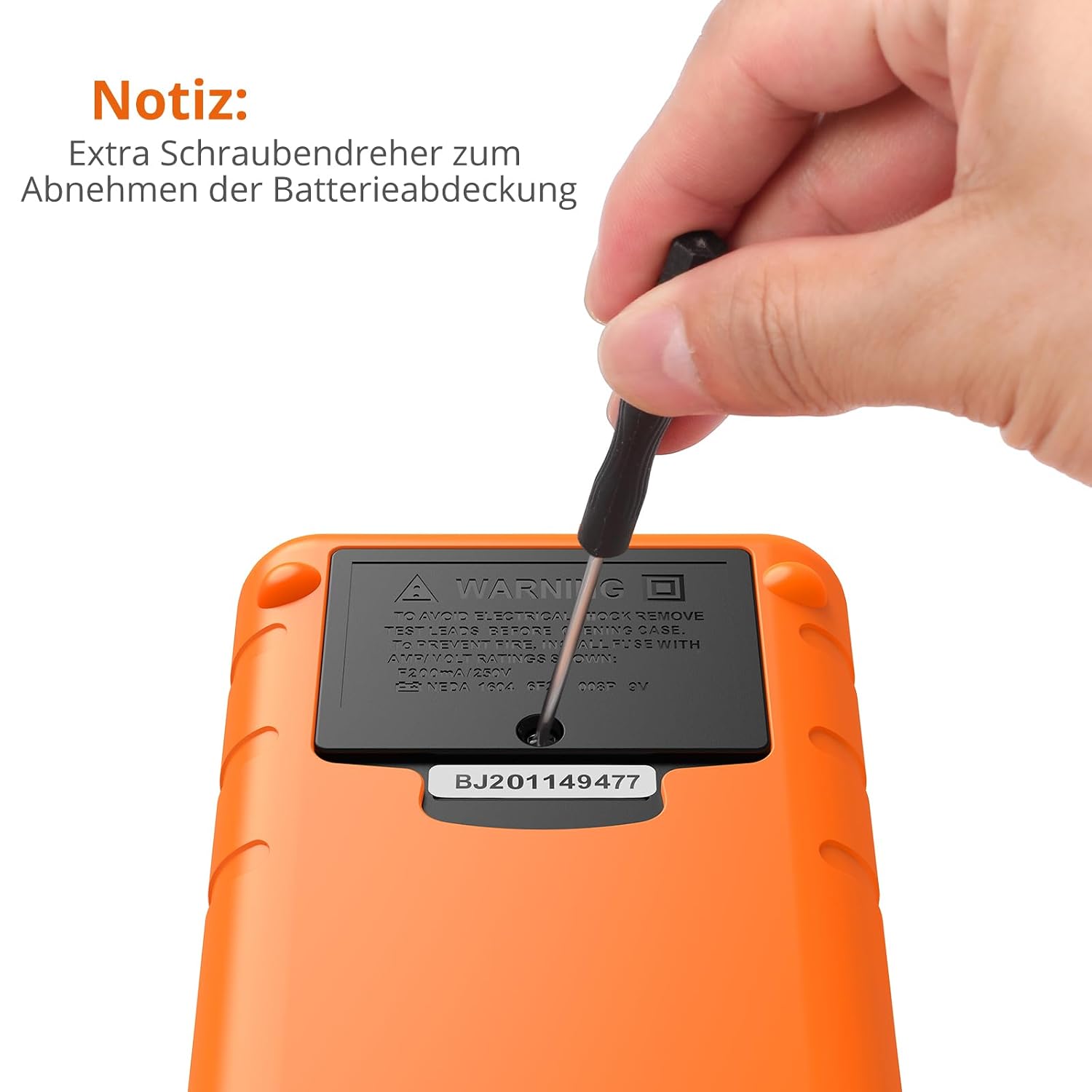 Detalle de Proster LCR-Messgerät LCR-Multimeter Tester – Präzise Messung von Kapazität, Widerstand und Induktivität (Rot)