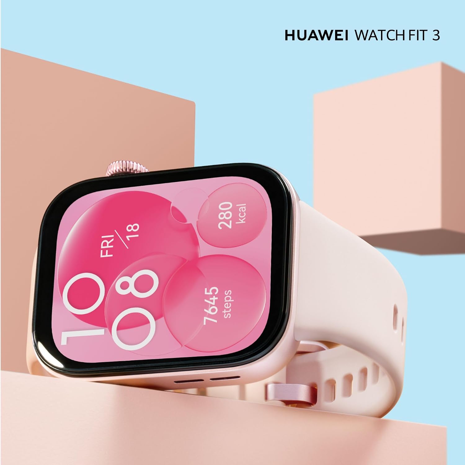 Thumbnail 1 de Huawei Watch FIT 3 Rosa reloj inteligente