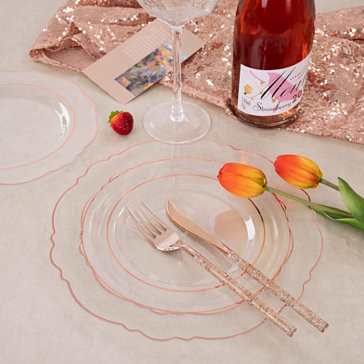 Thumbnail 5 de Liacere Disposable Dinnerware Set, 150 Pieces