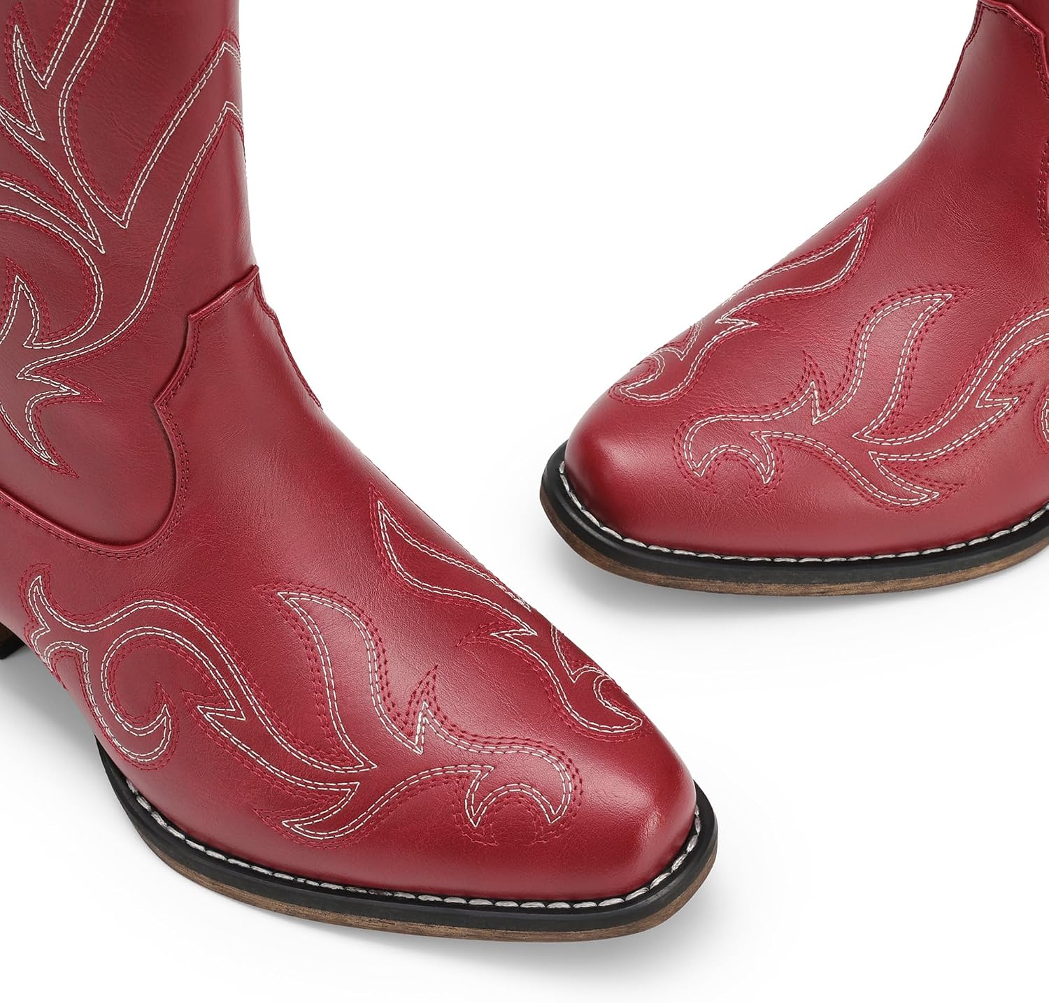 Thumbnail 6 de DREAM PAIRS Women's Western Boots with Square Toe