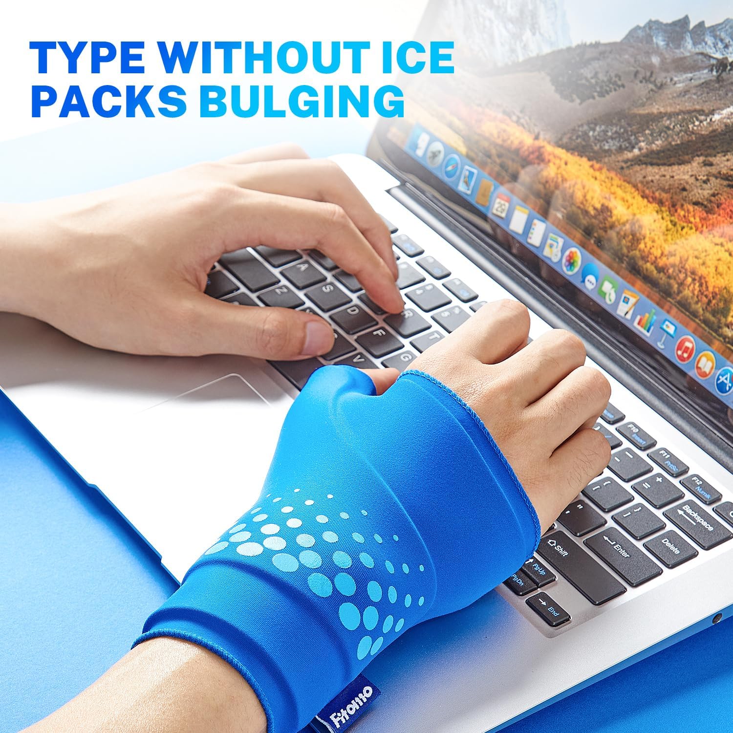 Thumbnail 3 de Fitomo Thumb & Wrist Ice Pack Wrap: Reusable Gel Pad for Targeted Carpal Relief